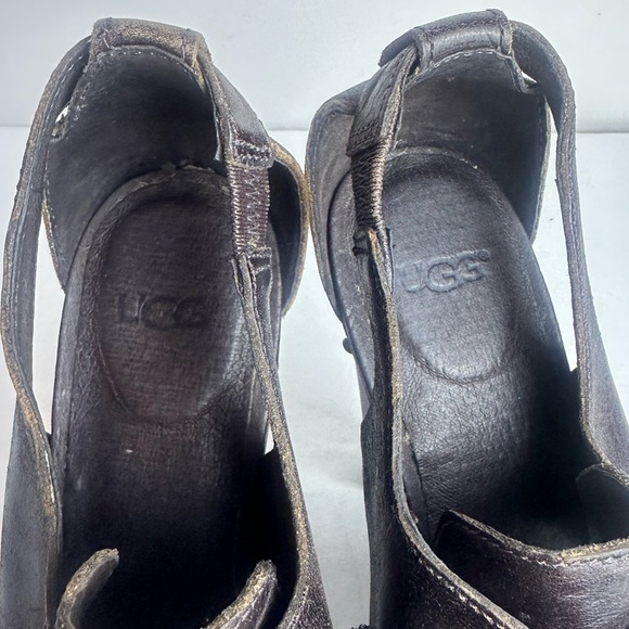 ♦️ MOVING SALE FINAL PRICE UGG Australia Celestina High Heel 90s Platform Clogs - Picture 8 of 12